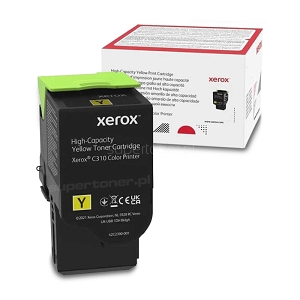 Oryginalny toner Xerox C310 DNI C315 DNI Żółty 006R04371 o powiększonej wydajności 5500 stron