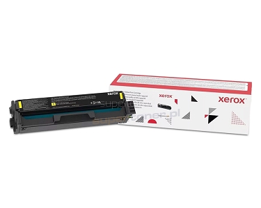 Oryginalny toner 006R04398 Xerox serii C230 C235 MFP. Seria obejmuje modele Xerox C230, Xerox C230DNI, Xerox C230V_DNI, Xerox C235, Xerox C235DNI, Xerox C235V_DNI. Oryginalna wysokowydajna kaseta z tonerem żółtym (Yellow) o wydajności 2500 stron. Wydajność dotyczy kartek o zadruku 5% strony A4 - jest to średnia liczba standardowych stron w oparciu o testy ISO/IEC.