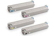 Zamienne tonery OKI C834 CMYK (46861305, 46861306, 46861307, 46861308) XXL 4 szt. PRECISION