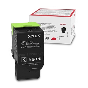 Oryginalny toner Xerox C310 DNI C315 DNI Czarny 006R04368 o zwiększonejj wydajności 8000 stron