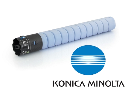 Oryginalny toner Konica Minolta Bizhub C227 C287 niebieski (TN321C, A8K3450). Wydajność tonera wynosi 21000 stron wg normy ISO/IEC 19798.