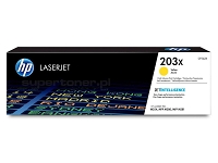 Oryginalny toner HP Color LaserJet Pro M254 M280 M281 Żółty (CF542X, 203X) [2.5k]