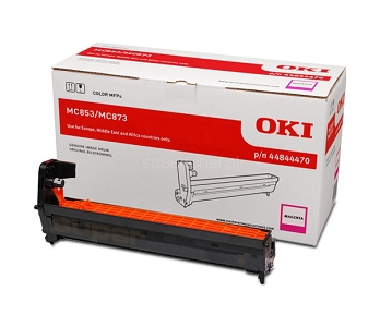 Oryginalny bęben Oki MC853, Oki MC853dn, Oki MC853dnct, Oki MC853dnv, Oki MC873, Oki MC873dn, Oki MC873dnct, Oki MC873dnv, Oki MC883, Oki MC883dn, Oki MC883dnct, Oki MC883dnv Magenta (44844470). Wydajnośc produktu wynosi do 3000 stron.