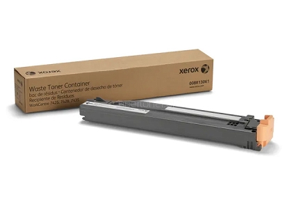 Oryginalny pojemnik na zużyty toner Xerox WorkCentre 7425, Xerox WorkCentre 7428, Xerox WorkCentre 7435, Xerox WorkCentre 7525, Xerox WorkCentre 7530, Xerox WorkCentre 7535, Xerox WorkCentre 7545, Xerox WorkCentre 7556, Xerox WorkCentre 7830, Xerox WorkCentre 7835, Xerox WorkCentre 7845, Xerox WorkCentre 7855, Xerox WorkCentre 7970, Xerox AltaLink C8030, Xerox AltaLink C8035, Xerox AltaLink C8045, Xerox AltaLink C8055, Xerox AltaLink C8070. Wydajnośc do 44000 stron