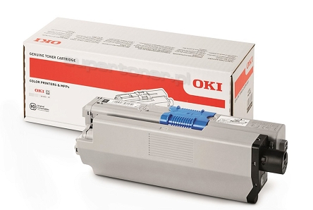 Oki 46508712 oryginalny toner czarny do drukarek Oki C332, Oki C332dn, Oki C332dnw i urządzeń wielofunkcyjnych Oki MC363, Oki MC363dn, Oki MC363dnw. Wydajność tonera wynosi 3500 stron według nowmy ISO/IEC 19798.