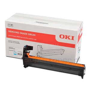Oryginalny bęben OKI C823n C823dn C833n C833dn C843dn Błękitny (46438003). Produkt marki Oki o wydajności do 30000 stron.