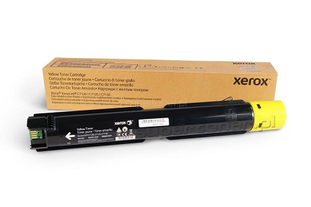 Oryginalny toner Xerox VersaLink C7120 C7120D C7125 C7125D C7125S C7125T C7130 C7130D C7130S C7130T MFP Żółty (Yellow) o kodzie 006R01831 (6R01831) i wydajności 18500 stron.
