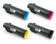 Zamienne tonery Xerox Phaser 6510 CMYK (106R03693, 106R03694, 106R03695, 106R03488) XXL 4 szt. PRECISION