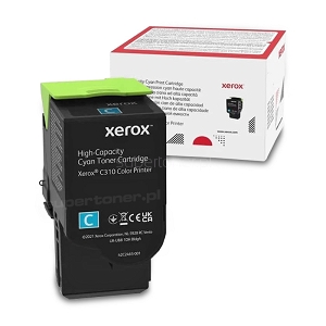 Oryginalny toner Xerox C310 DNI C315 DNI Cyan 006R04369 o zwiększonej wydajności 5500 stron