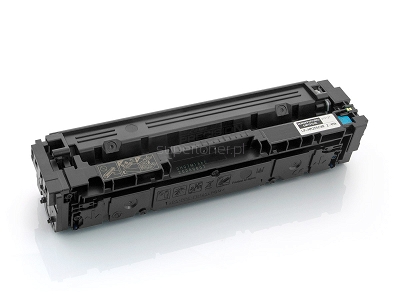 Zamienny toner HP Color LaserJet Pro MFP M281 M281fdn M281fdw Cyan/Błękitny (CF541X, 203X). Toner o wysokiej wydajności 2500 stron. Toner refabrykowany z oryginalnej kasety HP®. Markowy produkt Laser PRECISION®.